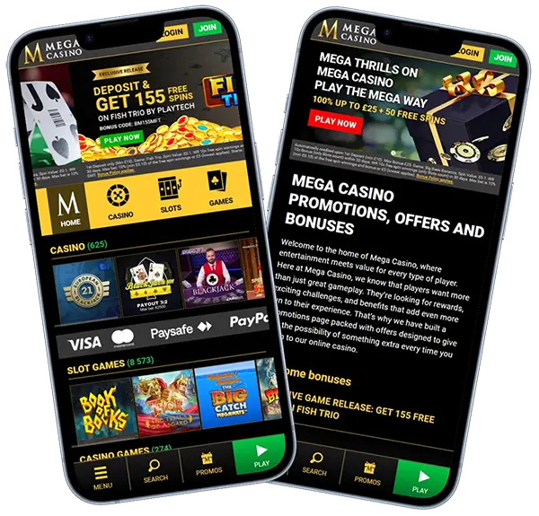 Mega Casino mobile experience